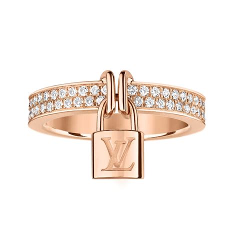 louis vuitton lockit ring|louis vuitton diamond ring.